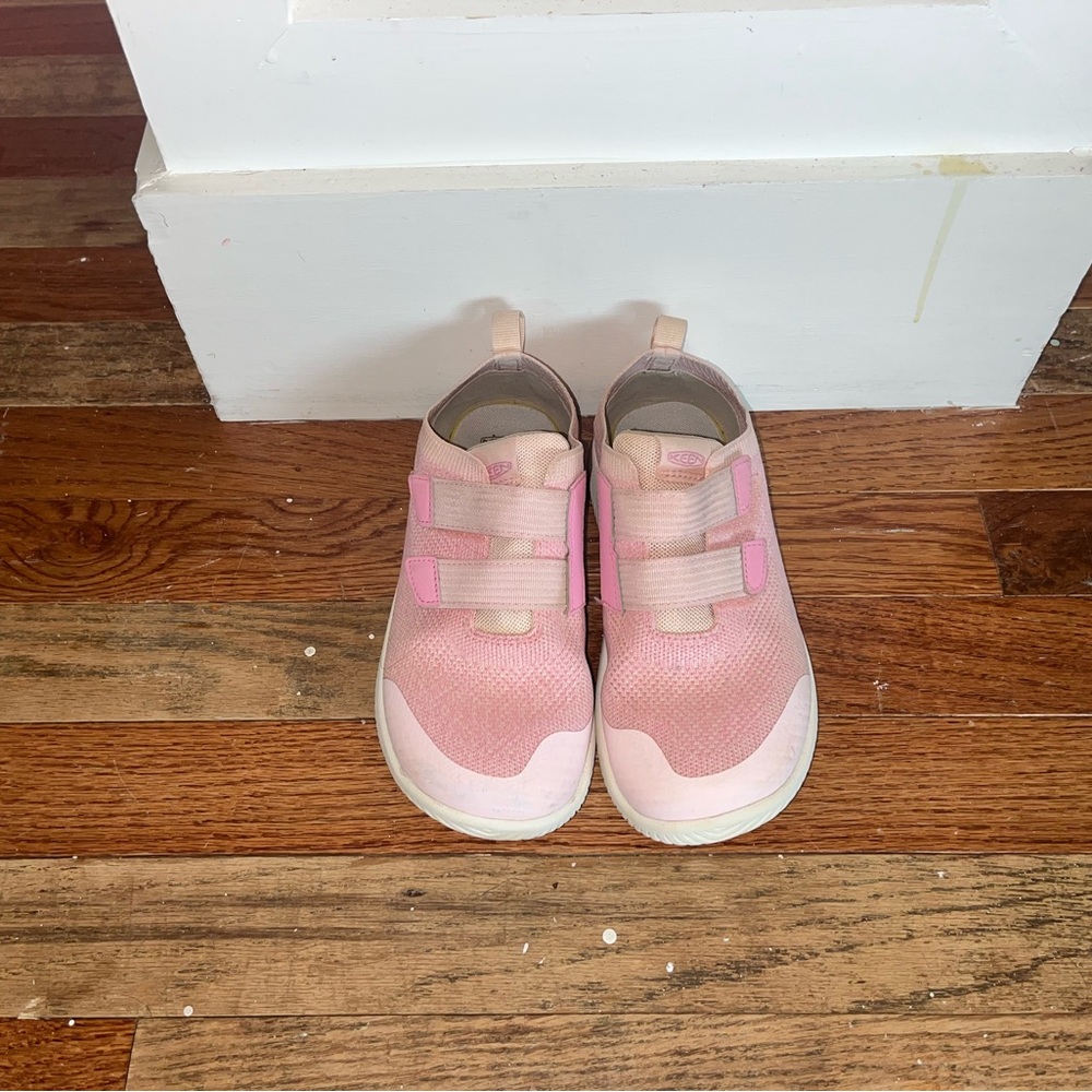 Keen Pink Kids Sneakers with Velcro